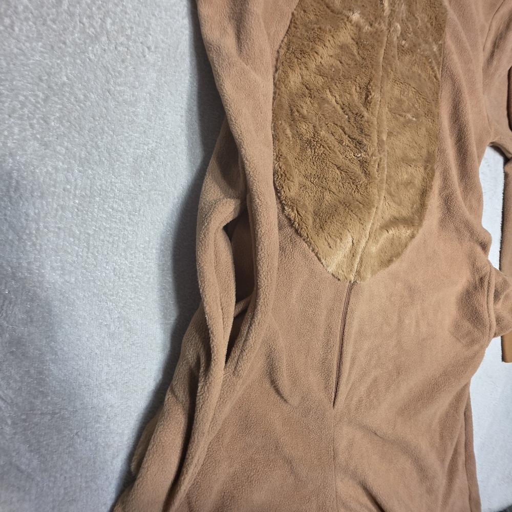 Spirit Halloween Lion Union Suit Adult XL Bodysuit Jumpsuit One Piece Costume - Picture 6 of 16